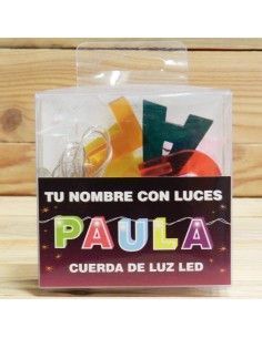 LETRAS LED "PAULA"