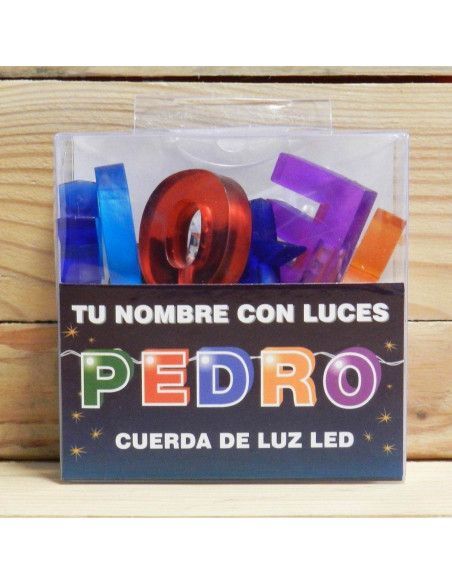 LETRAS LED "PEDRO"