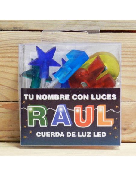 LETRAS LED "RAUL"
