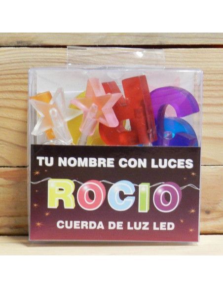 LETRAS LED "ROCIO"