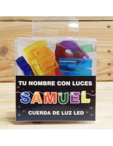 LETRAS LED "SAMUEL"