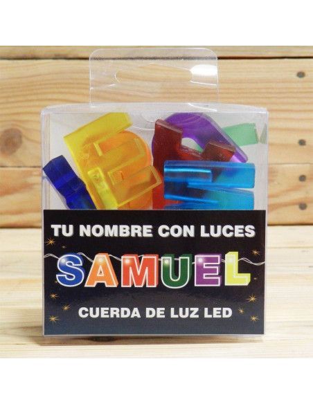 LETRAS LED "SAMUEL"