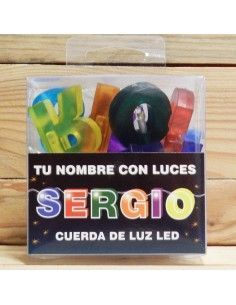 LETRAS LED "SERGIO"
