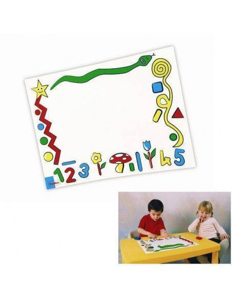 TABLERO PLASTIFORMA PARA PLASTILINA MODELO RECTANGULAR