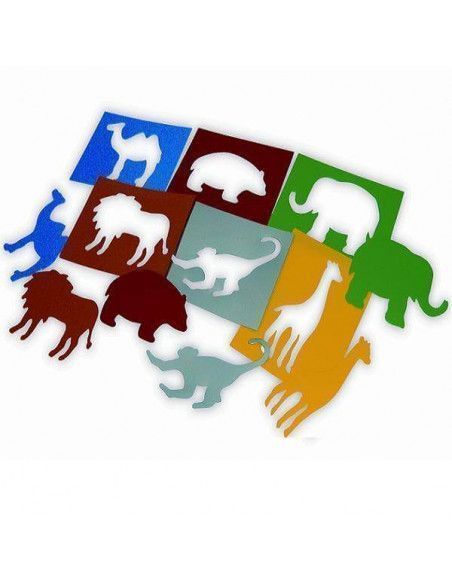plantillas animales de zoo Henbea para manualidades