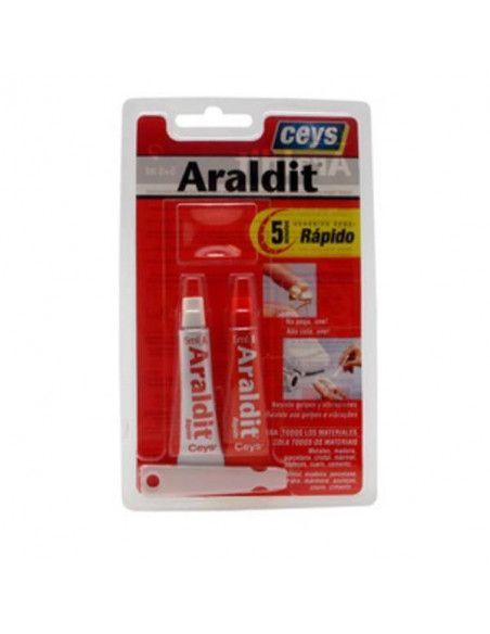 PEGAMENTO ARALDIT PEQUEÑO BLISTER DE 2 UNID DE 5 ML