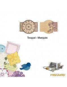 TROQUEL PARA MATERIALES GRUESOS TAMAÑO MEDIANO PARA MAQUINA FUSE CREATIVITY SYSTEM MOD. MARQUES
