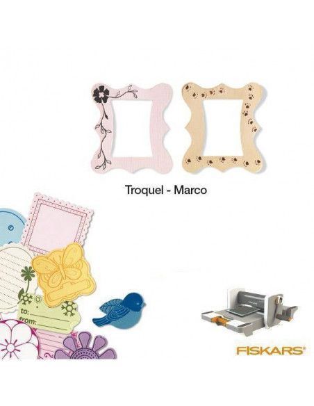 TROQUEL PARA MATERIALES GRUESOS TAMAÑO MEDIANO PARA MAQUINA FUSE CREATIVITY SYSTEM MOD. MARCO