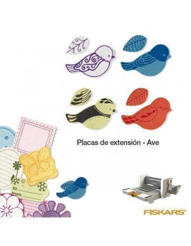 PLACAS DE EXTENSION PARA MAQUINA FUSE TROQUELES TAMAÑO MEDIANO MOD. PÁJARO