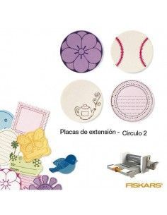 PLACAS DE EXTENSION PARA MAQUINA FUSE TROQUELES TAMAÑO MEDIANO MOD. CIRCULO 2