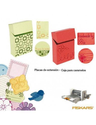 PLACAS EXTENSION PARA TOQUELES GRANDES SCRAPBOOKING PARA MAQUINA DE TROQUELAR CAJA CARAMELOS