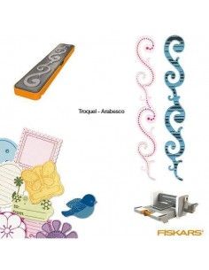 TROQUEL PARA BORDES EN FORMA DE TIRA PARA MAQUINA TROQUELADORA FUSE MOD. ARABESCO