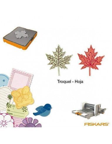TROQUELES DE FORMA DE HOJA PARA MAQUINA FUSE CREATIVITY SYSTEM TAMAÑO MEDIANO