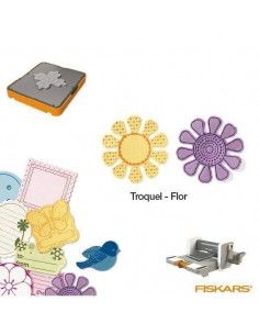 TROQUELES EN FORMA DE FLOR PARA MAQUINA FUSE CREATIVITY SYSTEM TAMAÑO MEDIANO