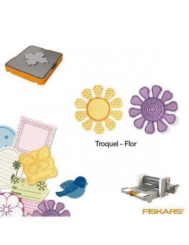TROQUELES EN FORMA DE FLOR PARA MAQUINA FUSE CREATIVITY SYSTEM TAMAÑO MEDIANO