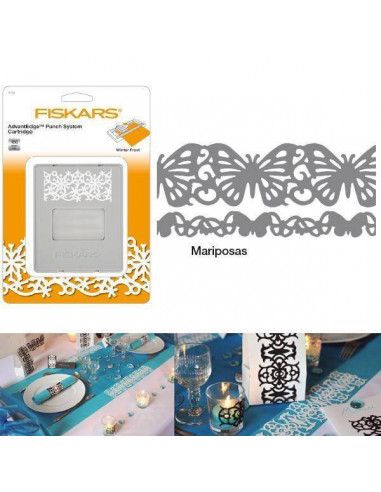 CARTUCHOS PARA MAQUINA DE PERFORAR BORDES ADVANTEDGE DE FISKARS MODELO MARIPOSA