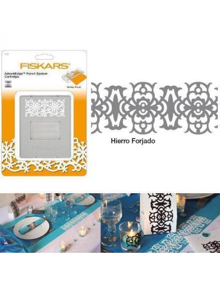CARTUCHOS PARA MAQUINA DE PERFORAR BORDES ADVANTEDGE DE FISKARS MODELO HIERRO FORJADO