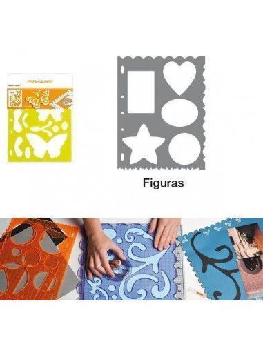 PLANTILLAS DE CORTE TRANSPARENTES CON FORMAS PARA SCRAPBOOKING MODELO FIGURAS