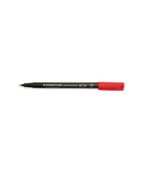 ROTULADOR LUMOCOLOR ROJO