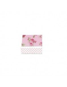 CINTA ADHESIVA DE ALGODON PARA TEXTIL 2 UNIDADES  30X3000 Y 15 X 3000 MM FLORAL