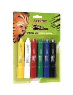 SET MAQUILLAJE FIESTA STICK 6 UDS X 5 GR