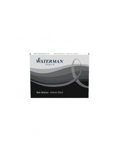 CARTUCHO STANDARD PLUMA WATERMAN NEGRO