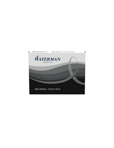 CARTUCHO STANDARD PLUMA WATERMAN NEGRO