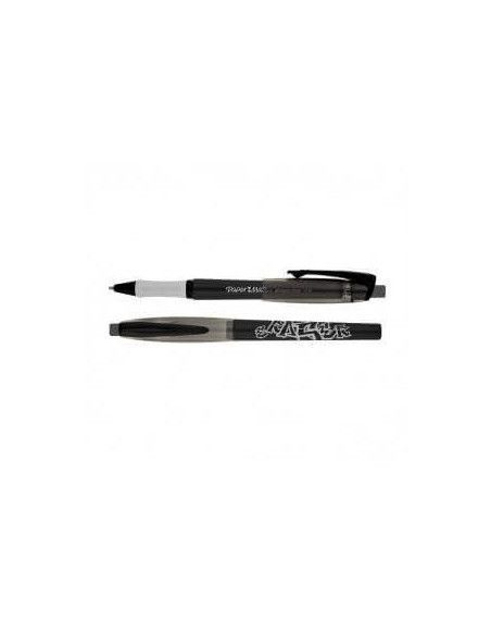 BOLIGRAFO REPLAY MAX NEGRO CON TINTA BORRABLE