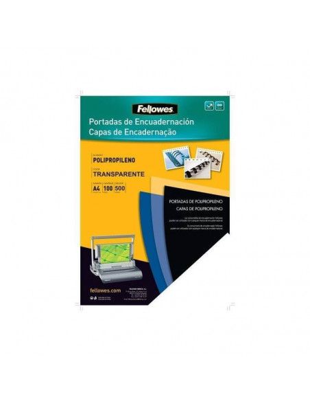 PACK 100 PORTADAS PARA ENCUADERNAR TRANSPARENTES