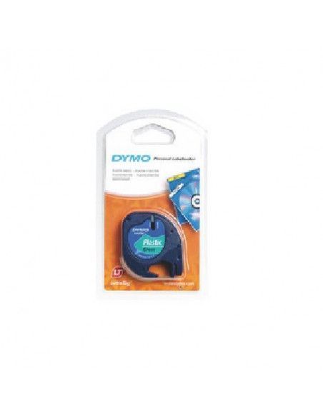 CINTA DYMO PLASTICO LETRATAG 12 MM X 4 M VERDE