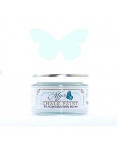 CHALK PAINT MYA 100ML AGUAMARINA
