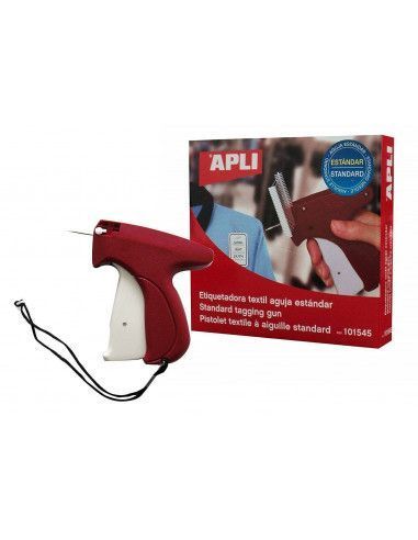 MAQUINA ETIQUETADORA TEXTIL AGUJA ESTANDAR APLI PARA NAVETES