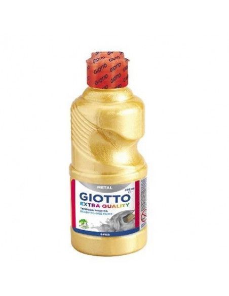 TEMPERA METALIZADA GIOTTO 250 ML COLOR ORO
