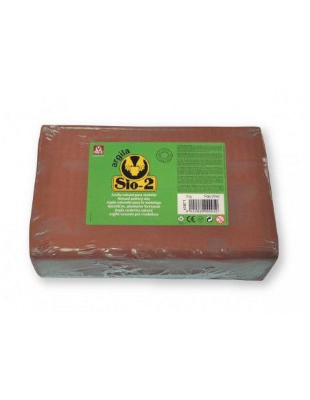 ARCILLA NATURAL PARA MODELAR SIO 1KG