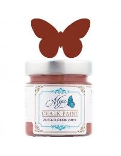 ROJO OXIDO PINTURA CHALK PAINT MYA 200ML