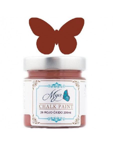 ROJO OXIDO PINTURA CHALK PAINT MYA 200ML