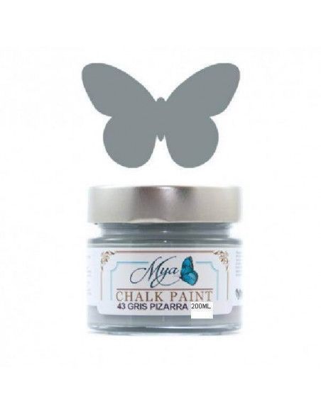PINTURA 200ML GRIS PIZARRA CHALK PAINT MYA