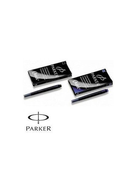 CARTUCHO ESTANDAR PLUMA PARKER NEGRO