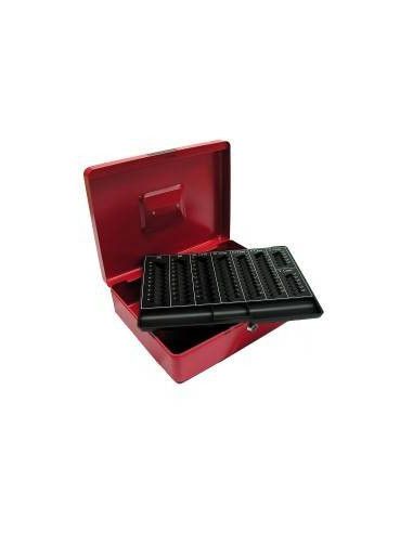 CAJA FUERTE METAL 150x200 MM CON BANDEJA