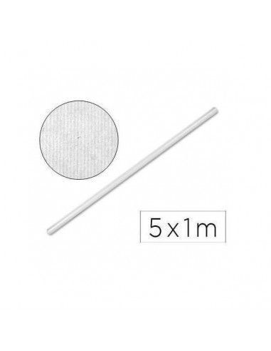 PAPEL KRAFT COLOR BLANCO 1X5 M.