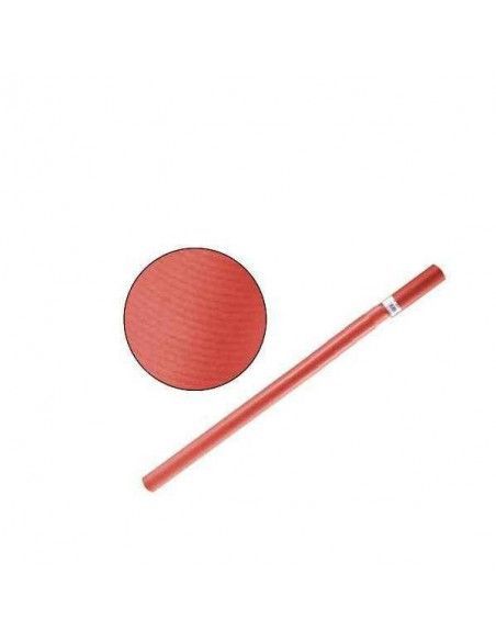PAPEL KRAFT 1X5M. COLOR ROJO