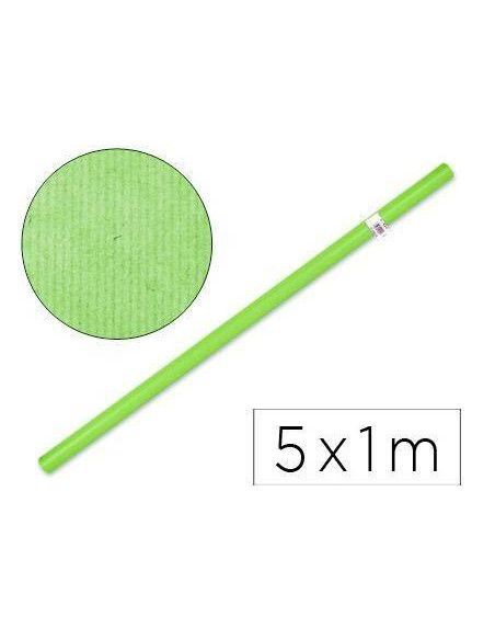 PAPEL COLOR VERDE  KRAFT 1X5M.