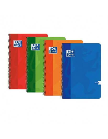 CUADERNO FOLIO OXFORD 4X4 90 GR TAPA NORMAL