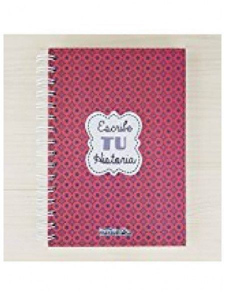 LIBRETA SENCILLA CON MENSAJE A5 `ESCRIBE TU HISTORIA´