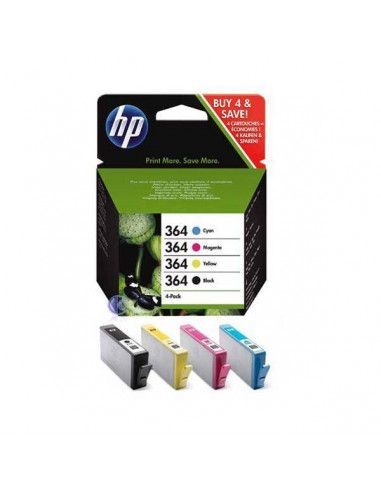 PACK HP CARTUCHO DE 4 COLORES NEGRO. MAGENTA. CYAN Y AMARILLO