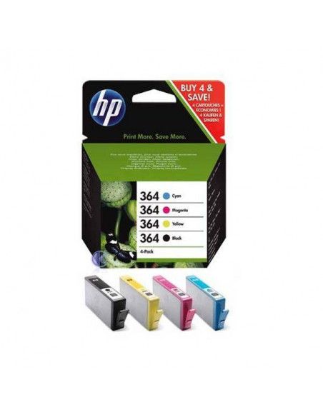 PACK HP CARTUCHO DE 4 COLORES NEGRO. MAGENTA. CYAN Y AMARILLO