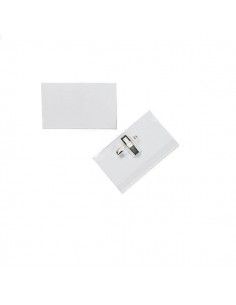 IDENTIFICADOR CON PINZA E IMPERDIBLE 91X57 MM