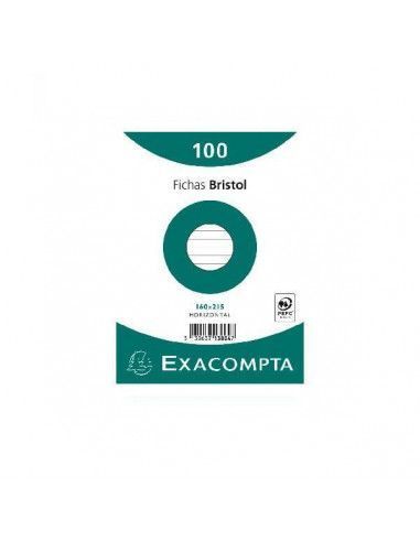 FICHAS DE FICHEROS DE 205 GR CAJA CON 100 UNIDADES DE 160X215 MM