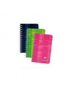 CUADERNO CLAIREFONTAINE EN FORMATO A7 CUADRICULA CON 50 HOJAS