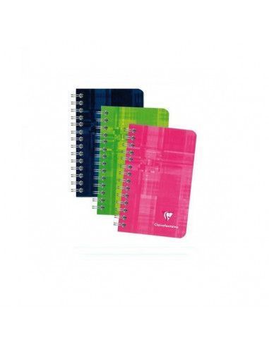 CUADERNO CLAIREFONTAINE EN FORMATO A7 CUADRICULA CON 50 HOJAS
